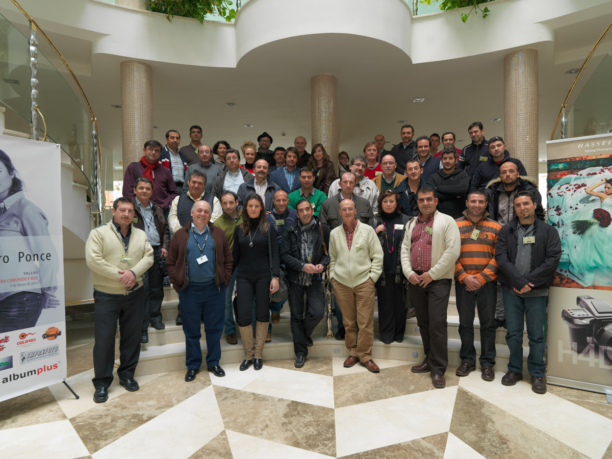 Grupo de asistentes al Taller de Pilar Navarro en Granada